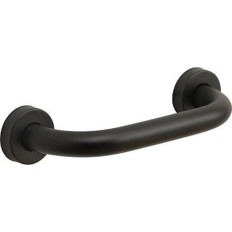Poignée De Salle De Bain Accessible 20Cm Noir Mat