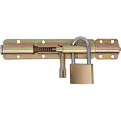 2 x CATENACCIO PORTALUCCHETTO 263 A ZINC 12X200 MM