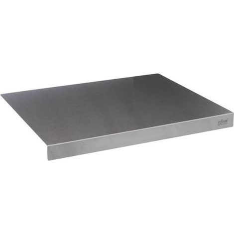 Planche à pétrir multi-usages en Inox 50 cm gris