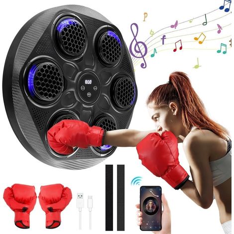 Trade Shop - MACHINE FROM BOXEN MIT MUSIK, UM LED BLUETOOTH ESERCIZIO FÜR ADULT CHILDREN - (1/5)