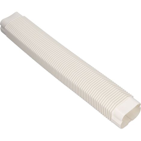 Herramienta universal de protección de mangueras de aire acondicionado de PVC para aires acondicionados de 1 a 5 caballos de fuerza, color blanco. (1/5)