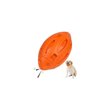 Jouet Chien Indestructible, Jouet à mâcher pour Chien Balle Sonore en Caoutchouc Jeux pour Chien Jouet pour Chiens Moyens et Grands (1/4)