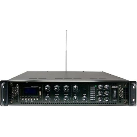 GBC Amplificatore professionale 100V / 350W a 6 zone con Mp3 Radio DAB FM - 61.6112.55/D