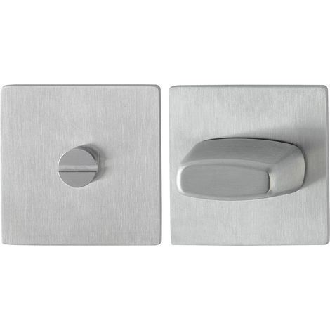 HOPPE  par  de  rosetas  para  llaves  E848NS  VA  F69  con  placa  de  2mm  SK/OL  cuadrada  -  3759143 (1/4)