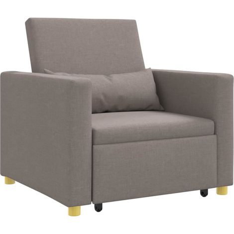 Maison Exclusive - Divano letto estraibile singolo Talpa 90 x 165 x 87 cm Tessuto