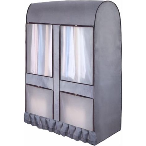 Housse De Vêtement Garment Covers Vêtements, Anti-Poussière Housse Protection pour Portant À Vêtements Penderie Fenêtre Transparente (1/4)