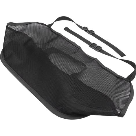 Filet de rangement pour voiture entre les sièges, pochette en mesh, barrière pour animaux, accessoires intérieurs auto, noir (1/5)