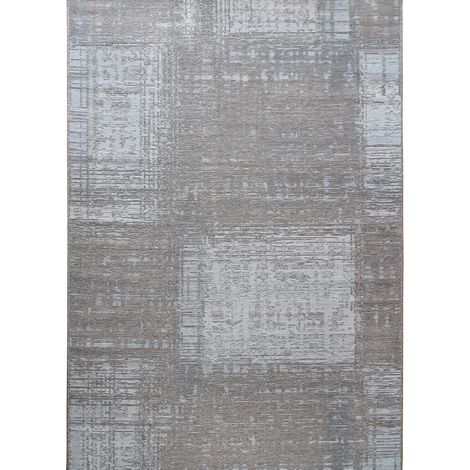 LAGUNA BAY - Tapis d'extérieur/intérieur motif abstrait beige foncé 160x230 (1/5)