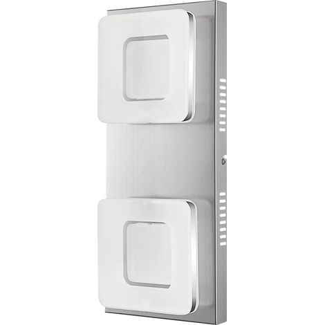 Lampada da parete a LED da 36 watt per camera degli ospiti, illuminazione cromata Globo 41109-2