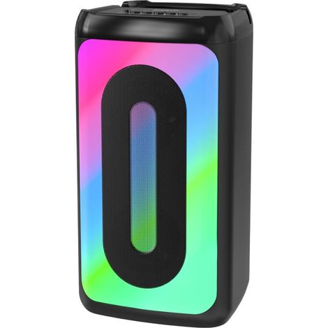 Defender CONCERTO Bluetooth-Lautsprecher 20W MP3/FM/SD/USB/AUX/TWS/LED/Mikrofon Karaoke schwarz + Mikrofon