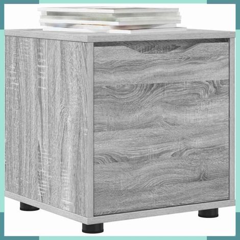 Meuble de salle de bain - 888953 - Gris Sonoma - Avec tiroir - 40,5 x 40 x 44 cm (1/5)