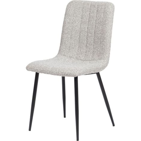Amadeus - Chaises Curt grises (lot de 4) (1/4)