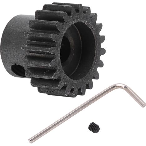 Pignon en acier 0.8MOD 20T pour véhicule radiocommandé ARRMA Granite 1/10, motoréducteur RC métal (1/5)