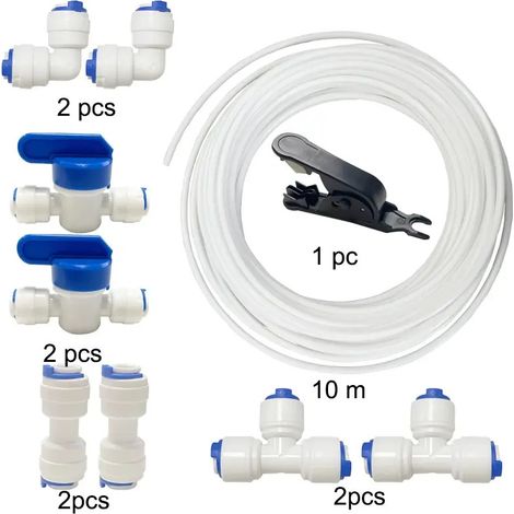 Kit de raccordement pour tuyau deau compatible avec systme de filtration (1/5)