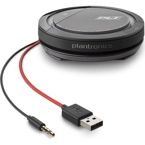 POLY Calisto 5200 altavoz Universal USB/3,5mm Negro, Rojo