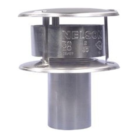 Burgerhout capuchon de cheminée nelson 110mm vierge