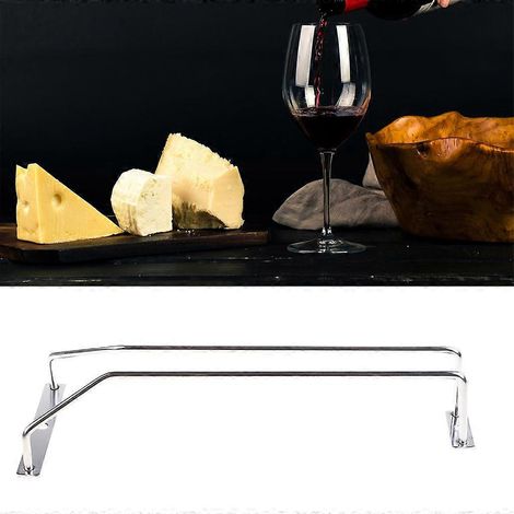 Porte-verres à vin suspendu de 27 cm, à placer sous un meuble bar. (1/4)