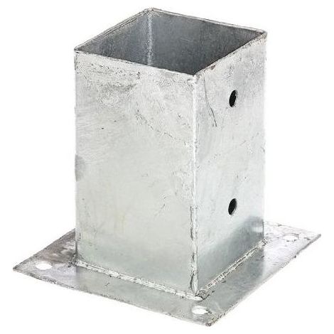 PORTAPALO H15CM AVVITARE PER PALI QUADRI 91X91MM (1/5)