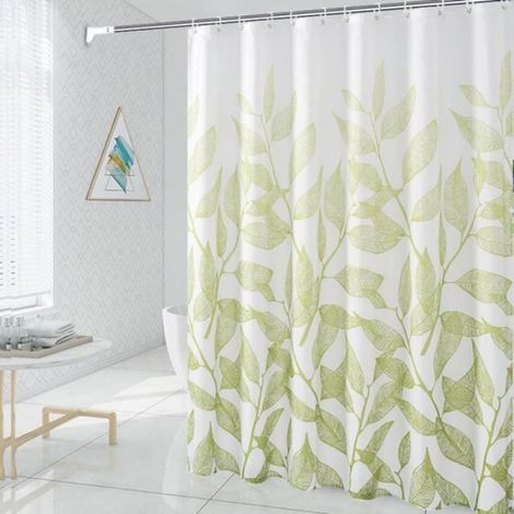 Rideau De Douche - 200x200 Cm - Polyester - Anti-moisissure - Etanche - Pour Salle De Bain - 1 Piece (1/4)