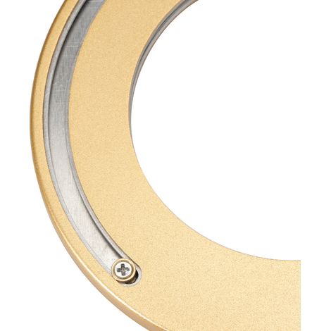 Flexibles, rundes Zeicheninstrument zum Malen von Modellen aus Edelstahl, 12,5 cm/5 Zoll, langlebiges rundes Messwerkzeug, ideal für Holzbearbeitung und Kunst. (1/5)
