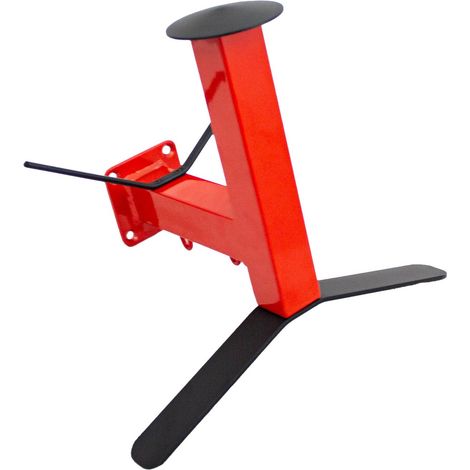 Motorrad Combi Wandhalterung Halter Wandbefestigung Garderobe Rot (1/5)