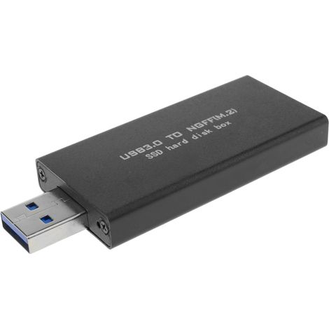BeMatik - Boîtier externe USB 3.0 à SSD NGFF M.2 (1/5)