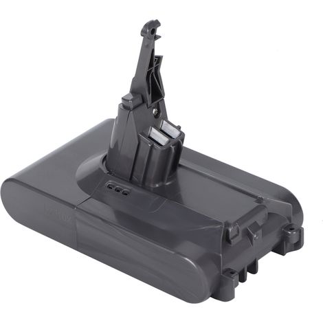 Ortviai Batterie Lithium 21,6 V pour Aspirateur Sans Fil Dyson V7/V8 – 4000 mAh, Noir, ABS Ignifugé (1/3)