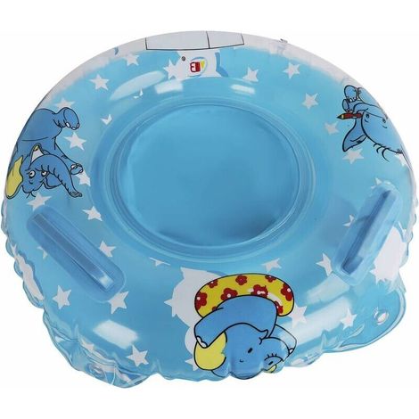 Anneau de Natation pour Bébé Bateau Gonflable pour Enfants Siège Jouets de Natation pour Enfants, 1-5 Ans,bleu (1/5)