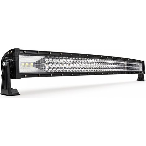 Barra LED de panel curvo, lámpara de trabajo AWL46, 594 W, 100 cm, 47520 lm, 12 V/24 V, amio-03257 (1/5)