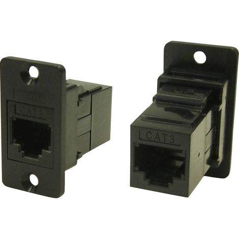 Cliff CP30623 Adaptateur/prolongateur encastrable noir 1 pc(s) (1/2)