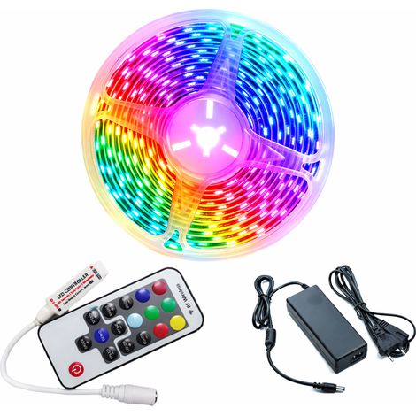 copy of Kit de cinta profesional 5050 - 30 leds/m - 5 metros Blanco Frío en IP20