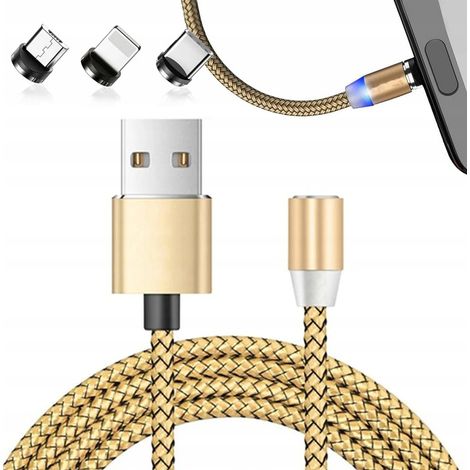 CAVO MAGNETICO USB DORATO (200) GABA (1/5)