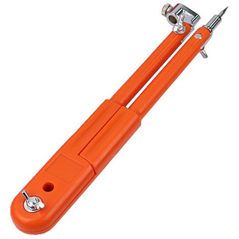 Sollbry Crayon de précision-25cm-Pour le travail du bois-Boussole professionnelle-Outils de traçage de rayon réglable-Compas de traçage avec porte-stylo (1/5)
