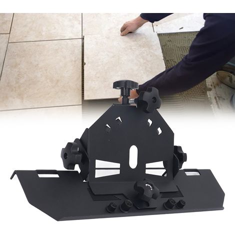 Meuleuse d'angle pour biseauter les carreaux, coupe les carreaux à des angles de 45°. (1/5)