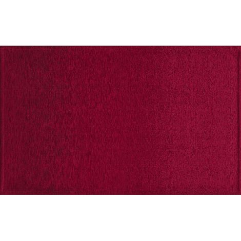 Tappeto Velour Antiscivolo Da Camera E Salotto Disegno Giove Rosso By Suardi, misura65x110 cm(Set 2 tappeti)coloreRosso (1/4)