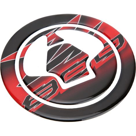 Autocollant de protection pour réservoir de carburant de moto Kawasaki Z800 (noir et rouge) en résine époxy (1/5)