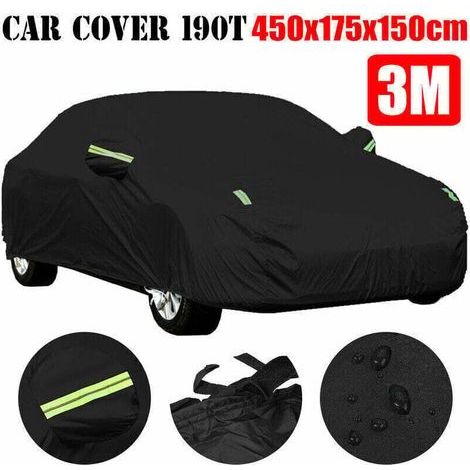 450x175x150cm Couvertures de voiture Bache de Véhicule Intérieur extérieur Couverture complète Auot Sun UV Snow Housse de protection anti-poussière, (1/4)