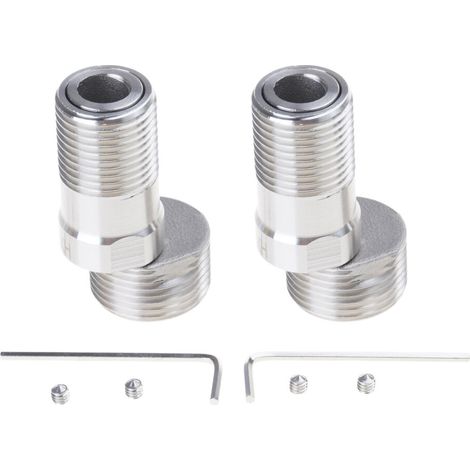 Adaptador giratorio de 360° para grifo de ducha - de 5,5 cm a 7,8 cm