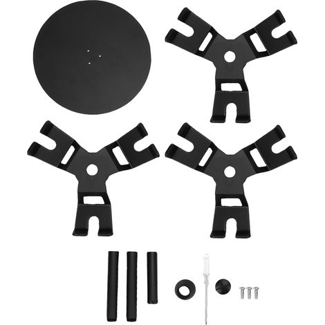 étagère rangement-Support de Console de Jeu avec 3 Plateaux Rotatif pour Organiser Contrôleurs SWITCH 2 et Casques Gaming (1/5)