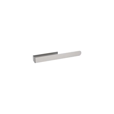 PorteServiettes Mural Acier Inoxydable Fixation sans Perçage, Argenté, Support Adhésif, Design Moderne (37 cm)