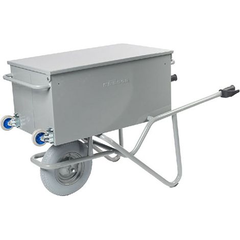 Carriola ribaltabile per attrezzi - Ruote pneumatiche - 200 kg - 11616