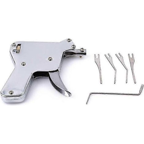 Kit de Crochetage 1 Pièce, Pistolet de Serrure Résistant, Outils de Réparation de Cadenas, Ouvre-Porte, Clé à Percussion, Serrurier Neuf (1/5)