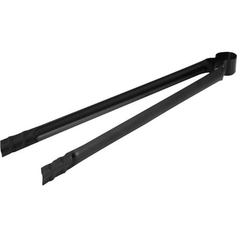 Extérieur Barbecue Outils Long Charbon Pinces Charbon Pinces Barbecue Grill Carbone Clip - Noir, free size (1/4)