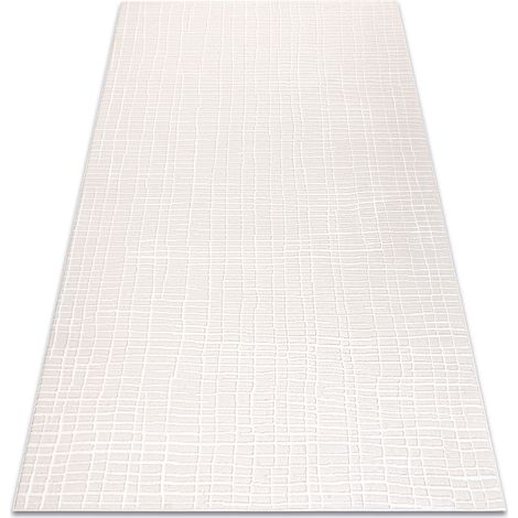 Teppich AURA J1852A creme - Linien, strukturell, modern beige 180x270 cm (1/5)