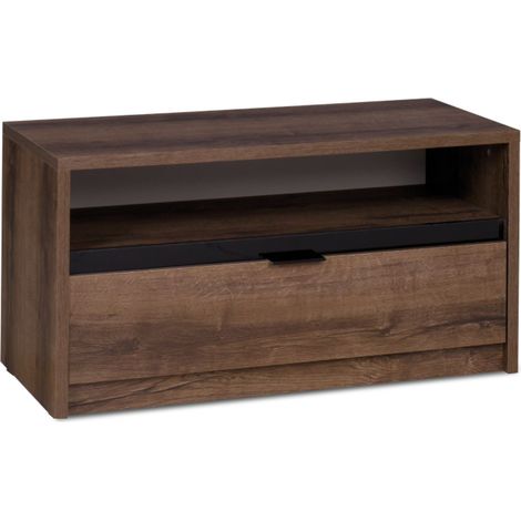 KONSIMO MERO RTV-Schrank mit Türen mit Einlegeböde -, braun (1/3)