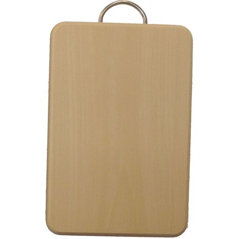 Tagliere con maniglia ferro 33x23x2 - meeting (1/2)