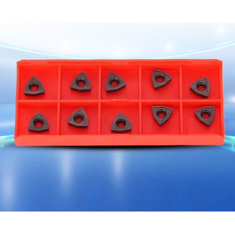 CNC-Dreheinsätze aus Hartmetall für die Stahlbearbeitung (Halbschlichtbearbeitung) / U-Bohrer (1/5)