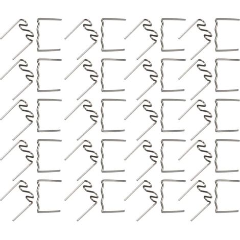 Baguettes de Soudure en Acier Argenté 1000 Pièces Étanchéité et Soudage Métal Blanc pour Réparation de Pare-chocs Automobiles (1/5)