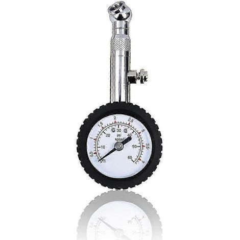 Manomètre numérique portable pour pneus, haute précision, 60 PSI (1/5)