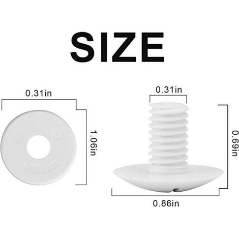 C55 Roue Plastique à vis de Remplacement Compatible avec Polaris C-55 C55, 180 280 Vis en Plastique (1/5)